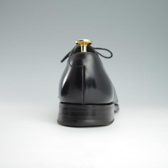 極上★(英)チーニー 7.5F【貴重★伊勢丹メンズ別注/半カラス仕上げ】11028ラスト/ストレートチップ/カーフ/黒/ISETAN/CHEANEY★f890