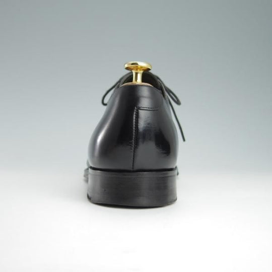 極上★(英)チーニー 7.5F【貴重★伊勢丹メンズ別注/半カラス仕上げ】11028ラスト/ストレートチップ/カーフ/黒/ISETAN/CHEANEY★f890