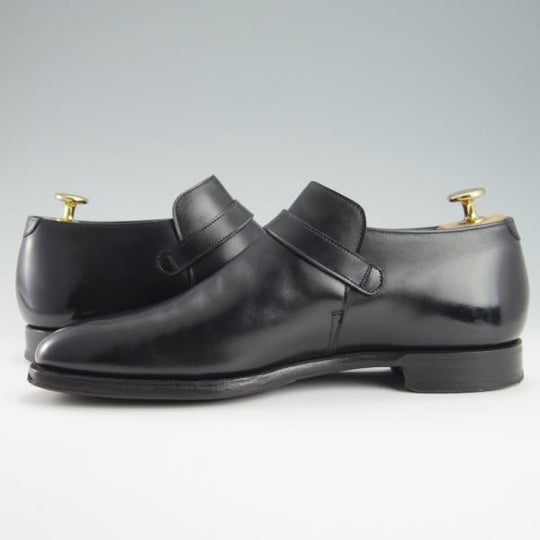 極上★クロケット&ジョーンズ 6E【定価￥105,840-★ハンドグレードライン/PORTMAN】358ラスト/アンクルブーツ/黒/Crockett&Jones★f891