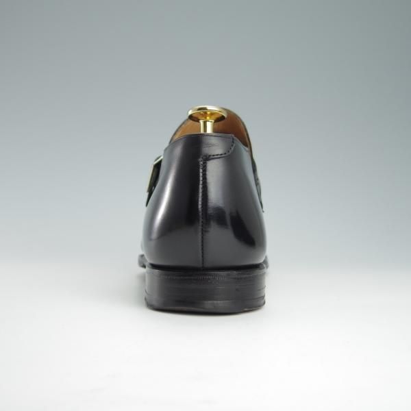 極上★クロケット&ジョーンズ 6E【定価￥105,840-★ハンドグレードライン/PORTMAN】358ラスト/アンクルブーツ/黒/Crockett&Jones★f891