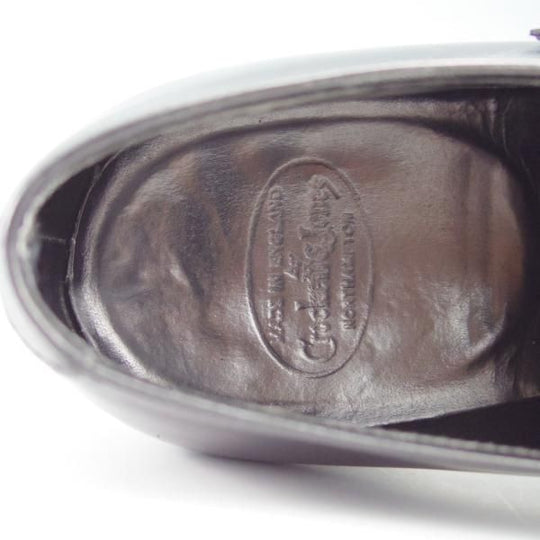 極上★クロケット&ジョーンズ 6E【定価￥105,840-★ハンドグレードライン/PORTMAN】358ラスト/アンクルブーツ/黒/Crockett&Jones★f891