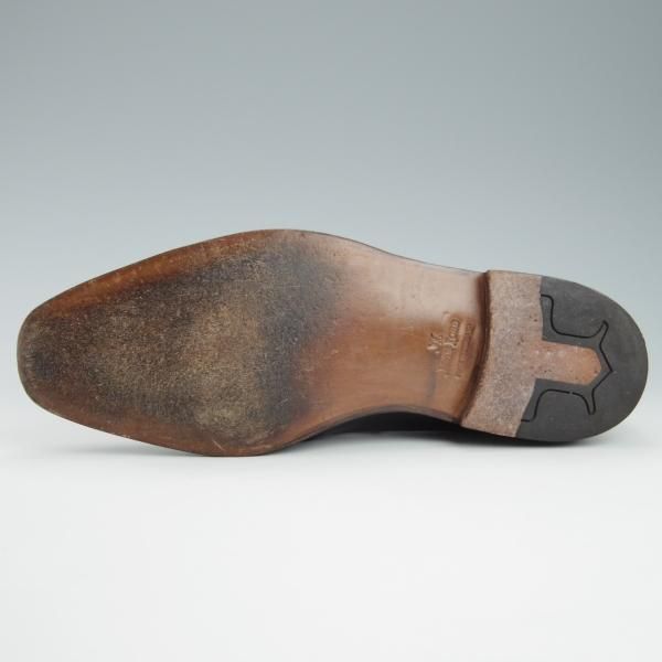 美品★ジョンロブ 7D【定価￥264,000-★ROMSEY/ロムゼイ】8000ラスト/チャッカブーツ/カーフ/黒/メンズ/JOHN LOBB★f896