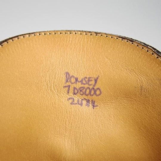 美品★ジョンロブ 7D【定価￥264,000-★ROMSEY/ロムゼイ】8000ラスト/チャッカブーツ/カーフ/黒/メンズ/JOHN LOBB★f896