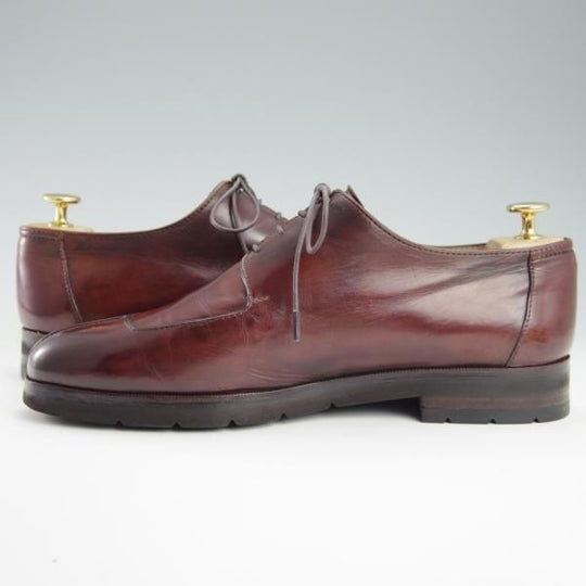 極上★(仏)ベルルッティ SIZE 8【★Uチップ/カーフ】赤茶/メンズ/Berluti★f899