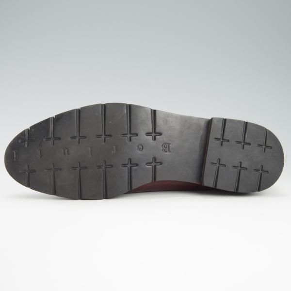 極上★(仏)ベルルッティ SIZE 8【★Uチップ/カーフ】赤茶/メンズ/Berluti★f899