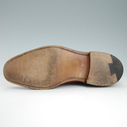 極上★(英)チーニー 6.5E【★ロイドフットウェア別注/Lloyd Footwear】Mシリーズ/89ラスト/パンチドキャップトゥ/カーフ/茶/CHEANEY★f900