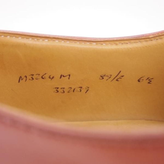 極上★(英)チーニー 6.5E【★ロイドフットウェア別注/Lloyd Footwear】Mシリーズ/89ラスト/パンチドキャップトゥ/カーフ/茶/CHEANEY★f900