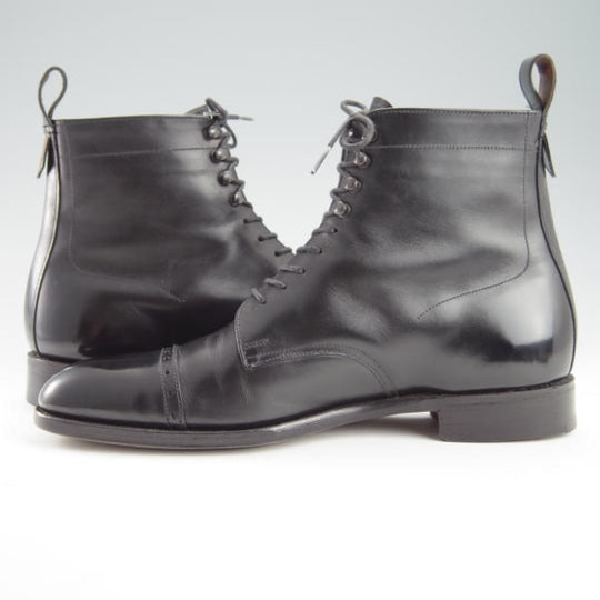 極上★(英)グレンソン 6.5F【最上級★G-ZEROライン/レースアップブーツ】カーフ/黒/メンズ/GRENSON★f901