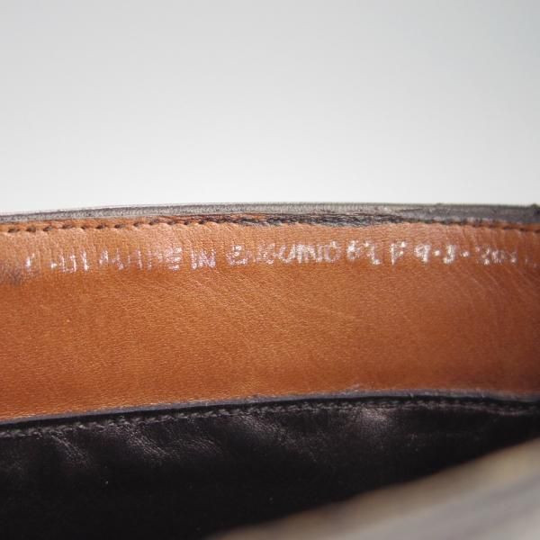 極上★(英)グレンソン 6.5F【最上級★G-ZEROライン/レースアップブーツ】カーフ/黒/メンズ/GRENSON★f901