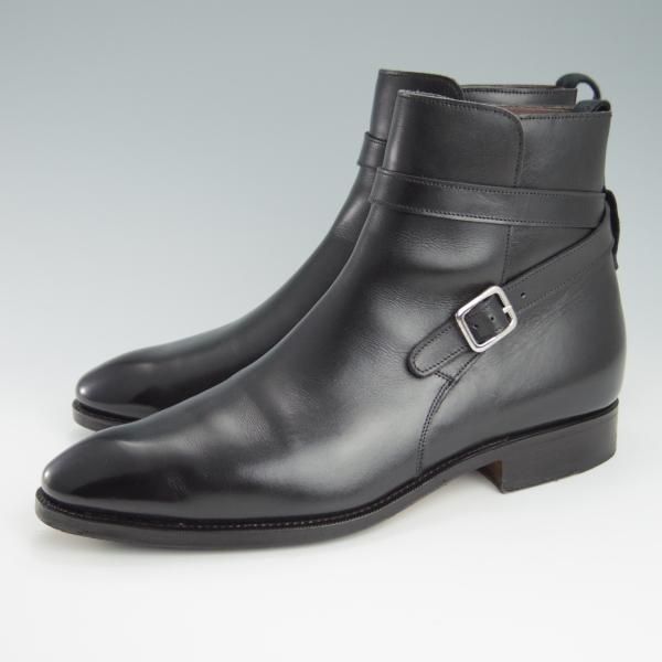 美品★(スペイン製)CARMINA/カルミナ SIZE 6【定価￥83,600-★ジョッパーブーツ/80106】DEIAラスト/ボックスカーフ/黒/メンズ★f902