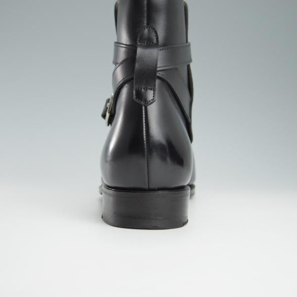 美品★(スペイン製)CARMINA/カルミナ SIZE 6【定価￥83,600-★ジョッパーブーツ/80106】DEIAラスト/ボックスカーフ/黒/メンズ★f902