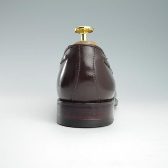 美品★(スペイン製)CARMINA/カルミナ SIZE 5.5【定価￥72,600-★タッセルローファー/734】FORESTラスト/ボックスカーフ/MARRON★f903