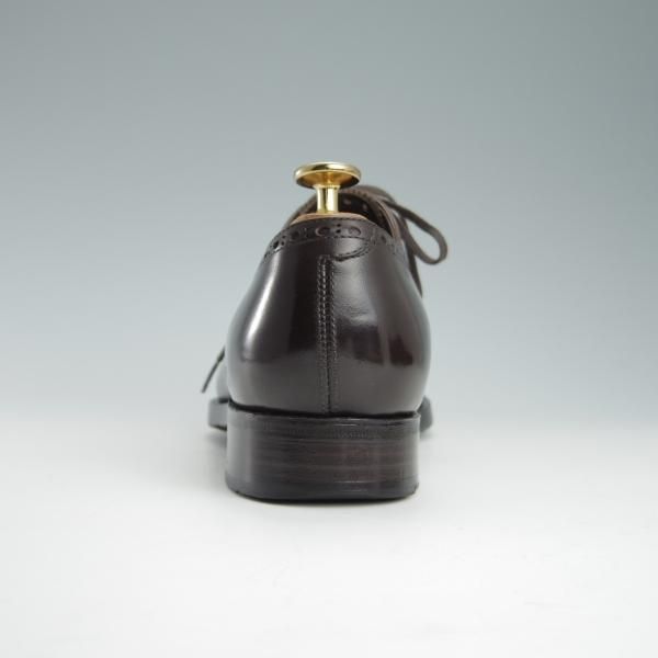 ★(浅草)RENDO/レンド SIZE 6【オーダー価格￥75,790-★(アノネイ社)ボックスカーフ/7708】770ラスト/クォーターブローグ/濃茶★f905