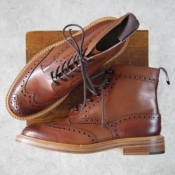 新品★トリッカーズ SIZE 8【定価￥88,000-★MALTON/モールトン/チェスナットバーニッシュ】2508/カントリーブーツ/茶/Tricker's★f908