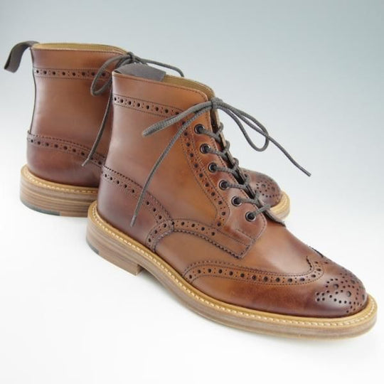 新品★トリッカーズ SIZE 8【定価￥88,000-★MALTON/モールトン/チェスナットバーニッシュ】2508/カントリーブーツ/茶/Tricker's★f908