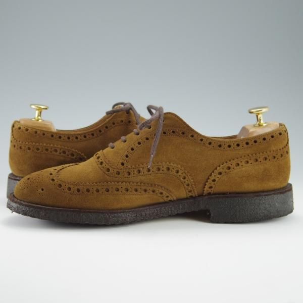 極上★チャーチ80F/UK8【定価￥86,900-★マラッカ色/FAIRFIELD/フェアフィールド】81ラスト/フルブローグ/スエード/Church's★f911