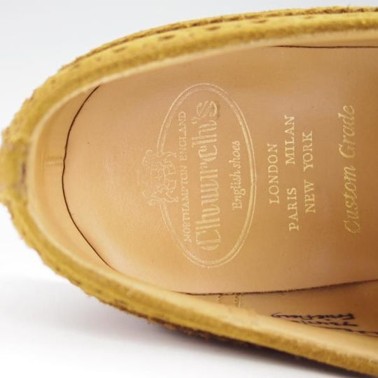 極上★チャーチ80F/UK8【定価￥86,900-★マラッカ色/FAIRFIELD/フェアフィールド】81ラスト/フルブローグ/スエード/Church's★f911