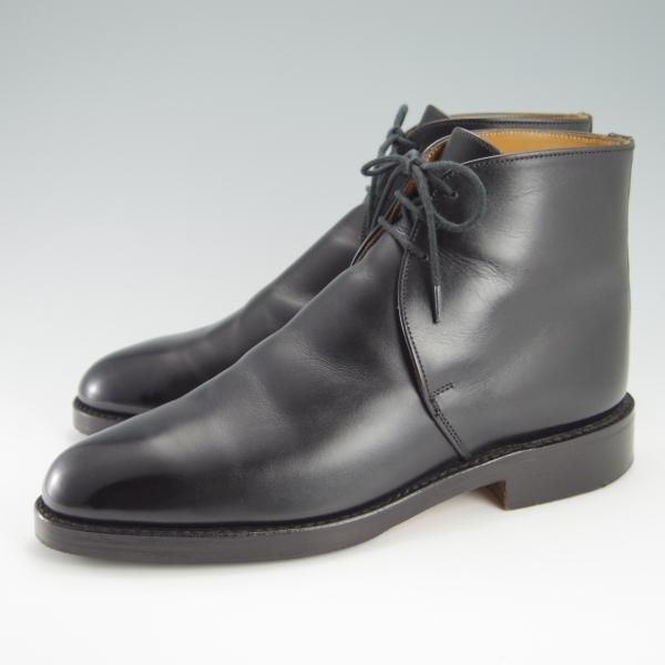 極上★トリッカーズ SIZE 7【貴重★ジョージブーツ/M4572】ボックスカーフ/黒/メンズ/Tricker's★f913
