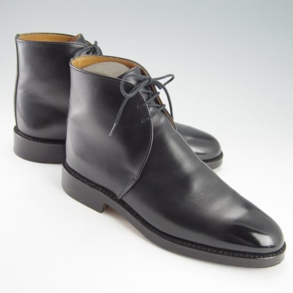 極上★トリッカーズ SIZE 7【貴重★ジョージブーツ/M4572】ボックスカーフ/黒/メンズ/Tricker's★f913