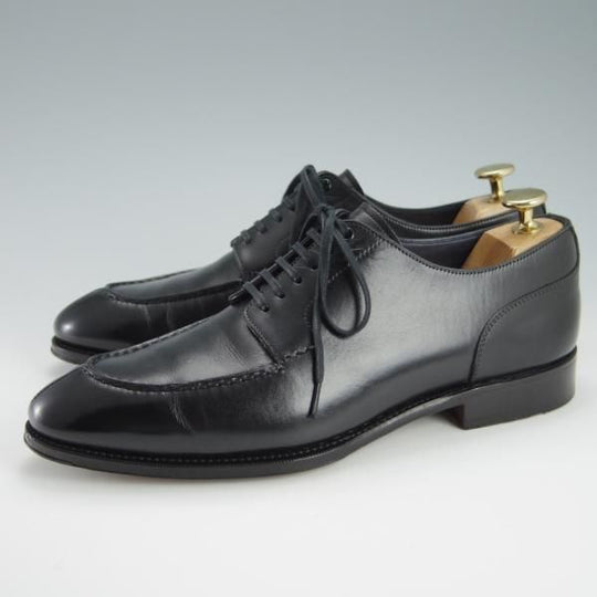 美品★(スペイン製)CARMINA/カルミナ SIZE 6【グッドイヤーウェルテッド製法★Uチップ/80564】カーフ/黒/メンズ★f914