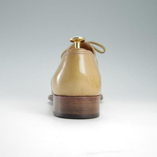 極上★ジョンロブ 6.5D【貴重★ショートウイング/AINTREE】1105ラスト/カーフ/薄茶/メンズ/JOHN LOBB★f916