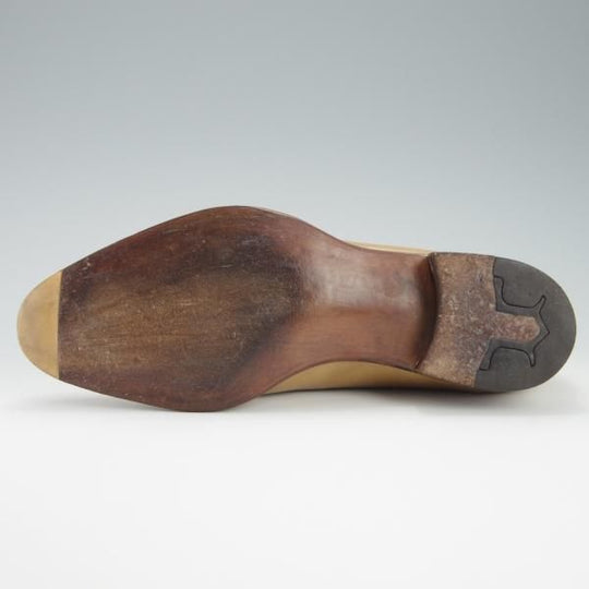 極上★ジョンロブ 6.5D【貴重★ショートウイング/AINTREE】1105ラスト/カーフ/薄茶/メンズ/JOHN LOBB★f916