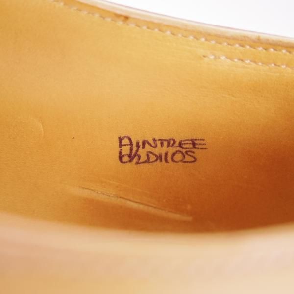 極上★ジョンロブ 6.5D【貴重★ショートウイング/AINTREE】1105ラスト/カーフ/薄茶/メンズ/JOHN LOBB★f916