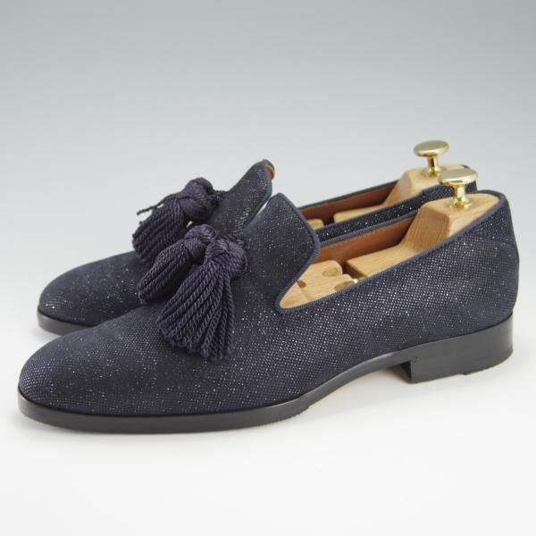 wachio様購入品jimmy choo ローファー　ネイビー　スウェード wachio様購入品jimmy choo コインローファー ネイビー
