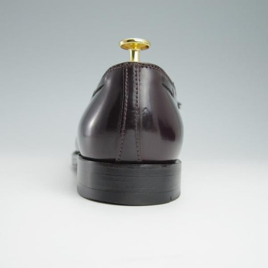 美品★オールデン 8E【定価￥136,400-★コードバン仕様/タッセルローファー/563】アバディーンラスト/#8/赤茶/メンズ/Alden★f924