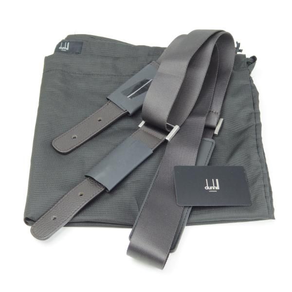 【美品】Dunhill　ダンヒル　アタッシュケース　レザー　革　ビジネス　ロゴ 極上☆ダンヒル/dunhill【☆アタッシュケース】レザー 黒/メンズ