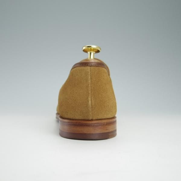 美品★クロケット&ジョーンズ 6E【モデル定価￥75,900-★バーニーズNY別注/SELHURST】366ラスト/コインローファー/Crockett&Jones★f929