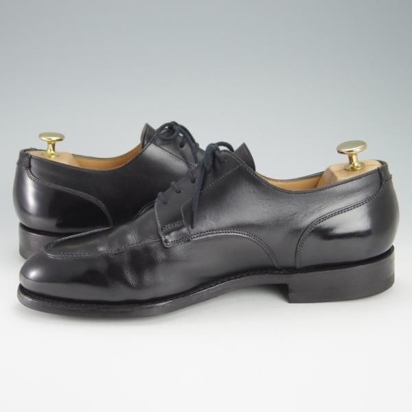 極上★クロケット&ジョーンズ 7.5E【定価￥87,480-★ダイナイトソール仕様/バーニーズNY別注】DURHAM/325ラスト/黒/Crockett&Jones★f934