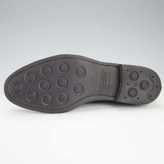 極上★クロケット&ジョーンズ 7.5E【定価￥87,480-★ダイナイトソール仕様/バーニーズNY別注】DURHAM/325ラスト/黒/Crockett&Jones★f934