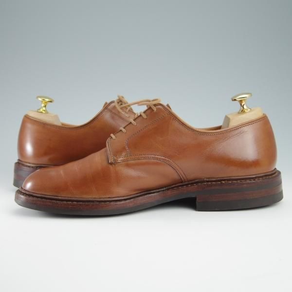 極上★クロケット&ジョーンズ 6E【定価￥88,000-★ダイナイトソール仕様/SEDGEMOOR 3】378ラスト/プレーントゥ/茶/Crockett&Jones★f936