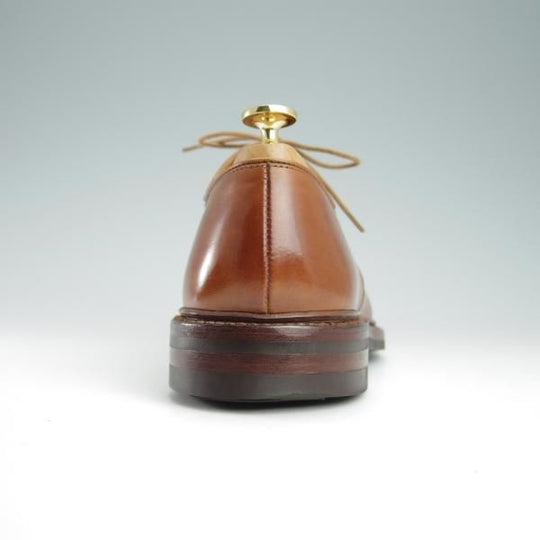 極上★クロケット&ジョーンズ 6E【定価￥88,000-★ダイナイトソール仕様/SEDGEMOOR 3】378ラスト/プレーントゥ/茶/Crockett&Jones★f936