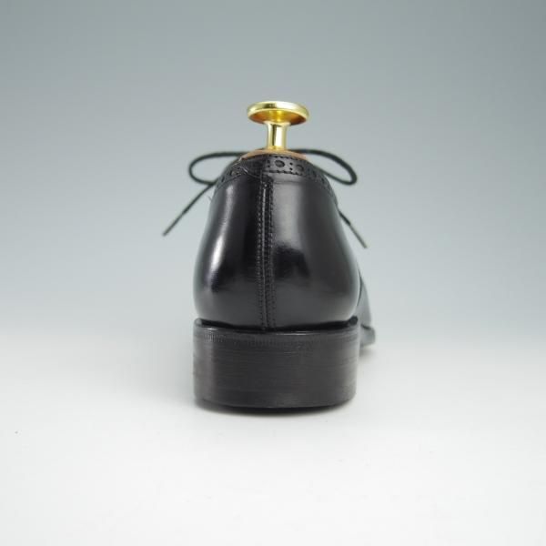 美品★(スペイン製)CARMINA/カルミナ(レディース) SIZE 4.5【定価￥66,960-★トレーディングポスト別注/1200】クォーターブローグ/黒★f937