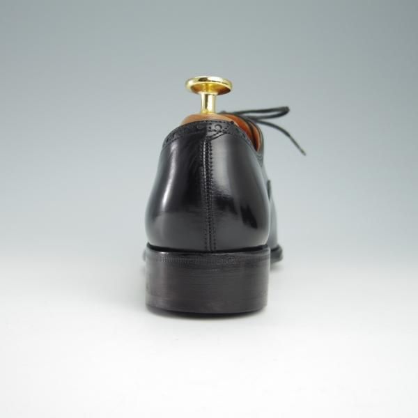 美品★(スペイン製)CARMINA/カルミナ(レディース) SIZE 4.5【定価￥66,960-★トレーディングポスト別注/1200】クォーターブローグ/黒★f937