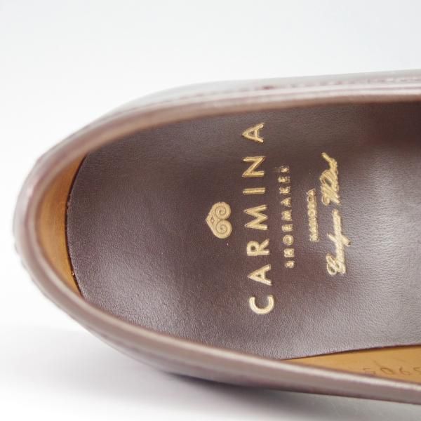 極美品★(スペイン製)CARMINA/カルミナ SIZE 5.5【モデル定価￥72,600-★ダイナイトソール仕様/80440】コインローファー/MARRON★f938