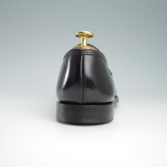 ほぼ試着程度★クロケット&ジョーンズ 5.5E【定価￥83,600-★コインローファー/BOSTON 2】CITYソール/376ラスト/黒/Crockett&Jones★f940