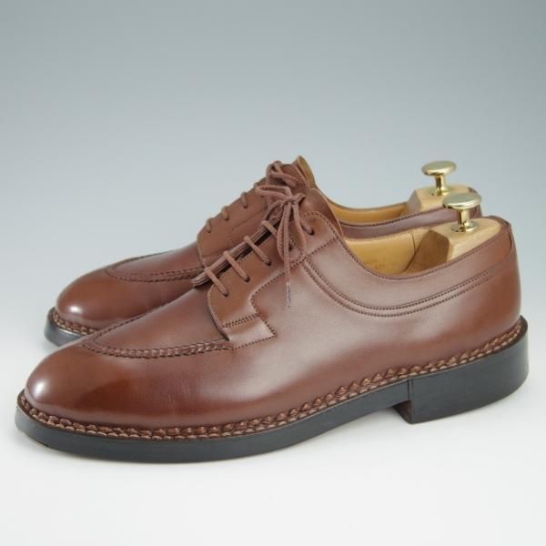 極上★J.M.ウェストン 8C【定価￥352,000-★ハントダービー/677/ロシアンカーフ】32ラスト/タン/ドゴール/Weston/ウエストン★f945