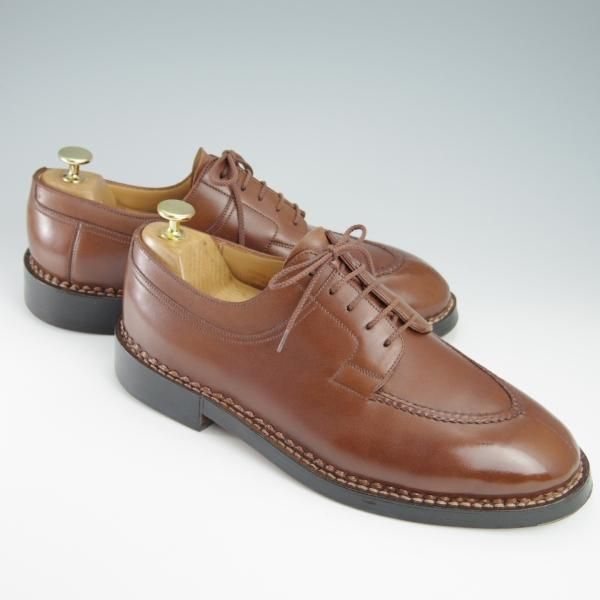 極上★J.M.ウェストン 8C【定価￥352,000-★ハントダービー/677/ロシアンカーフ】32ラスト/タン/ドゴール/Weston/ウエストン★f945