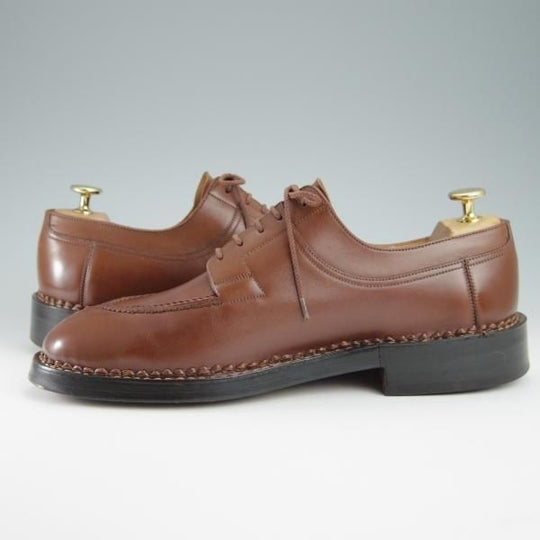 極上★J.M.ウェストン 8C【定価￥352,000-★ハントダービー/677/ロシアンカーフ】32ラスト/タン/ドゴール/Weston/ウエストン★f945
