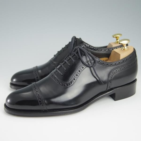 極美品★(銀座)REGAL TOKYO UK6程度【オーダー価格20万円程度★水染めコードバン/ハンドソーンウェルテッド製法】工房九分仕立て★f947