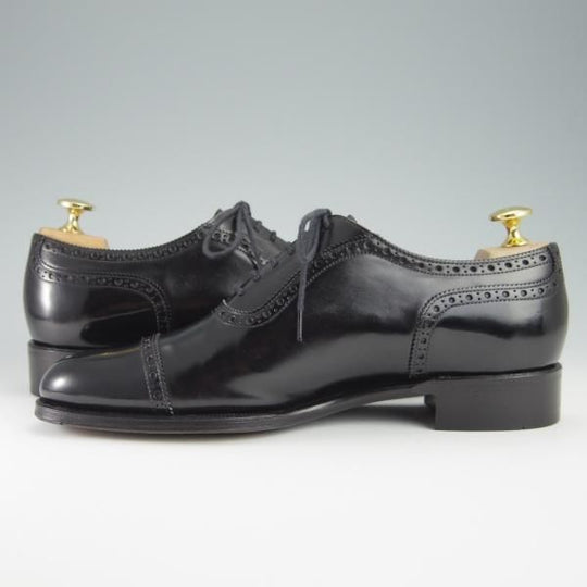 極美品★(銀座)REGAL TOKYO UK6程度【オーダー価格20万円程度★水染めコードバン/ハンドソーンウェルテッド製法】工房九分仕立て★f947