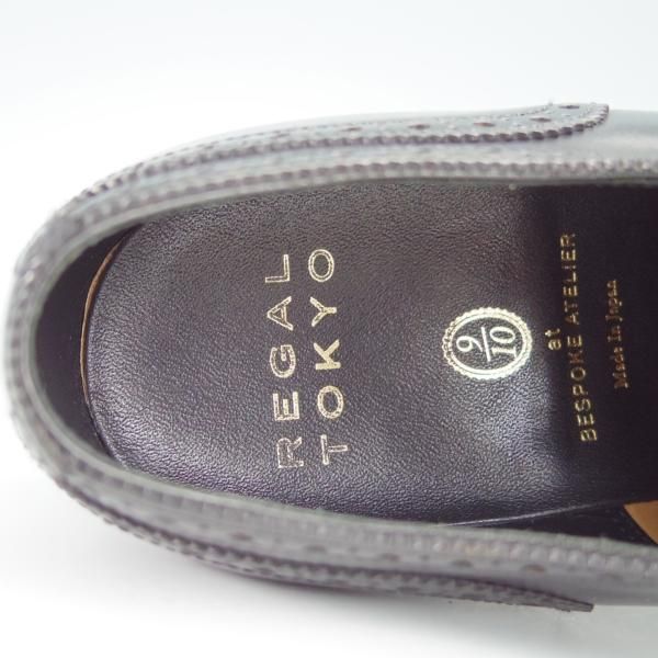 極美品★(銀座)REGAL TOKYO UK6程度【オーダー価格20万円程度★水染めコードバン/ハンドソーンウェルテッド製法】工房九分仕立て★f947