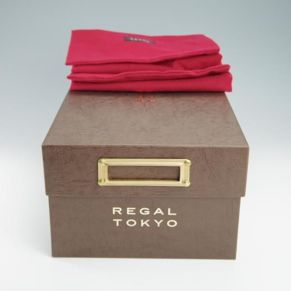 極美品★(銀座)REGAL TOKYO UK6程度【オーダー価格20万円程度★水染めコードバン/ハンドソーンウェルテッド製法】工房九分仕立て★f947