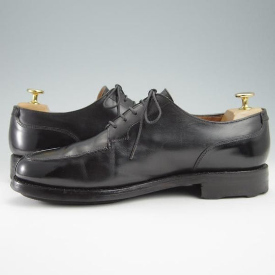 極上★クロケット&ジョーンズ 7.5E【現行定価￥88,000-★モールトン/MORETON】リッジウェイソール/292ラスト/黒/Crockett&Jones★f951