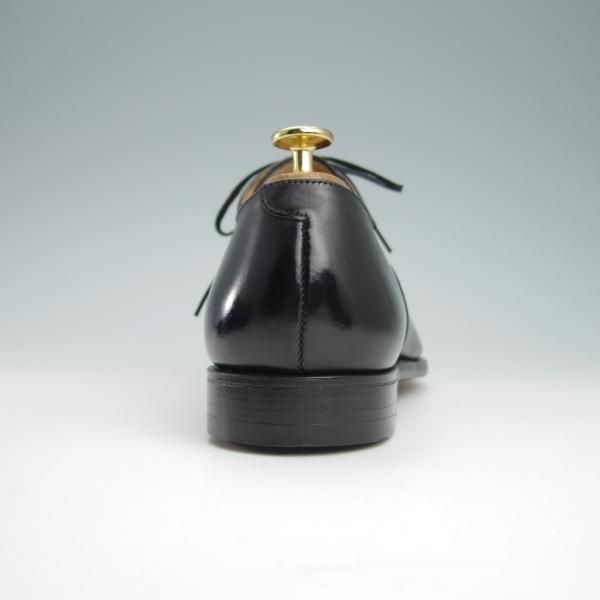 美品　CROCKETT＆JONES　HALLAM　7E　ブラック クロケット＆ジョーンズ HALLAM(ハラム) ストレートチップ