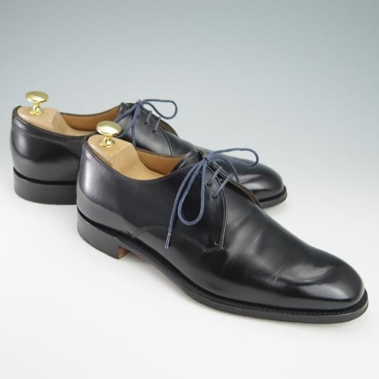 美品★(英)チーニー 7E【★(英)ポールスミス別注/プレーントゥ】Vフロント/125ラスト/黒/メンズ/Paul Smith/CHEANEY★f954