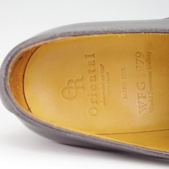 極美品★Oriental/オリエンタル SIZE 6.5【定価￥42,900-★ダイナイトソール仕様/JOSEPH】World Footwear Gallery別注/カーフ/黒★f961